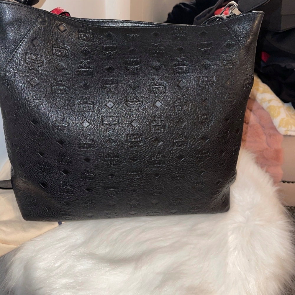 100 Authentic Genuine Leather Large Mcm Bag Gem